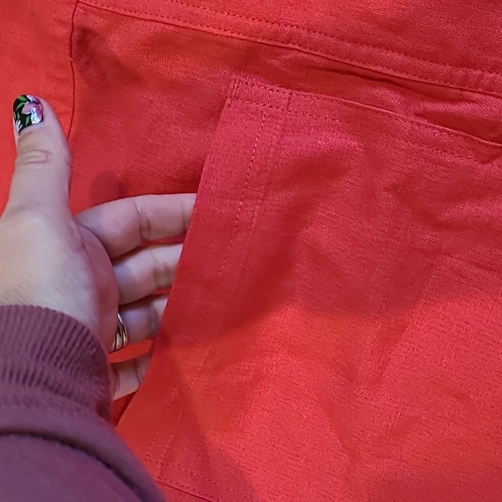 Banana Republic linen blend skirt​ - Picture 3 of 6